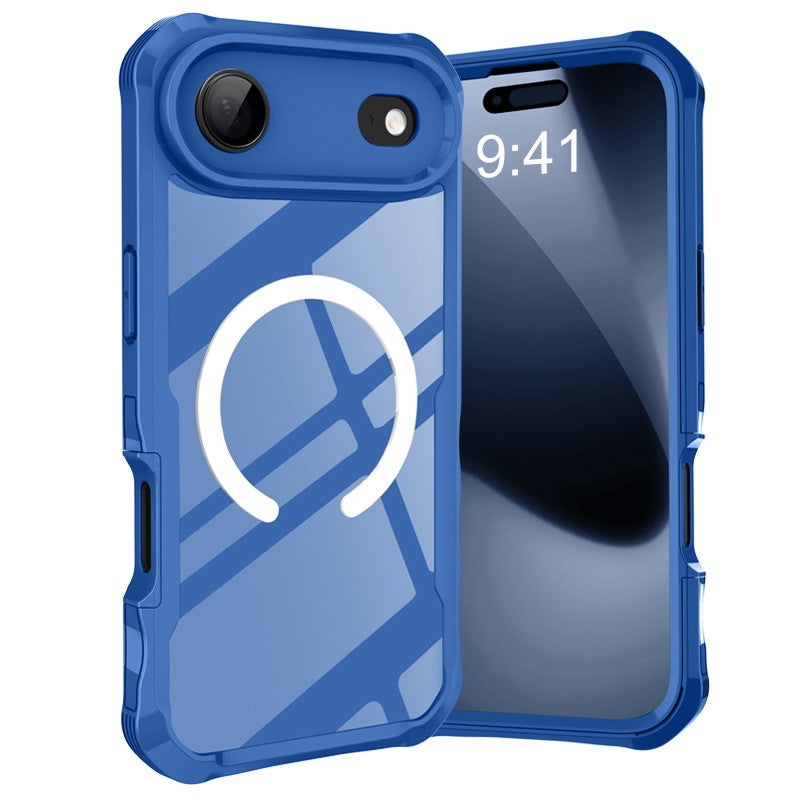 360° Full Body Magnetic iPhone Case with Built-in Screen Protector