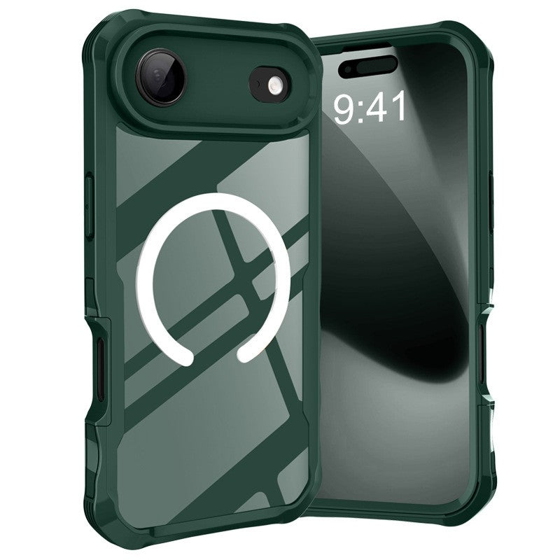 360° Full Body Magnetic iPhone Case with Built-in Screen Protector