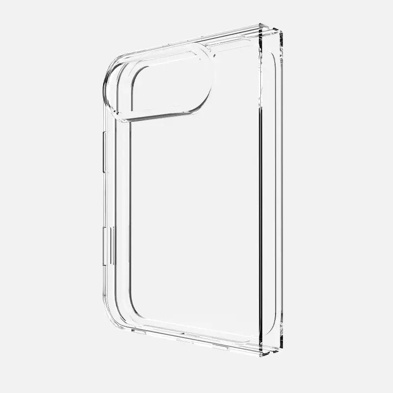 iPhone 18 Fold Clear TPU PC Case