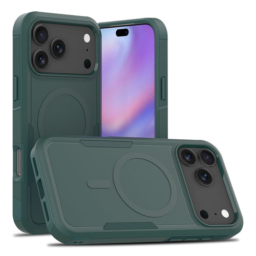 For iPhone 17 Pro Max Case 2 in 1 PC + TPU Shockproof Phone Cover -