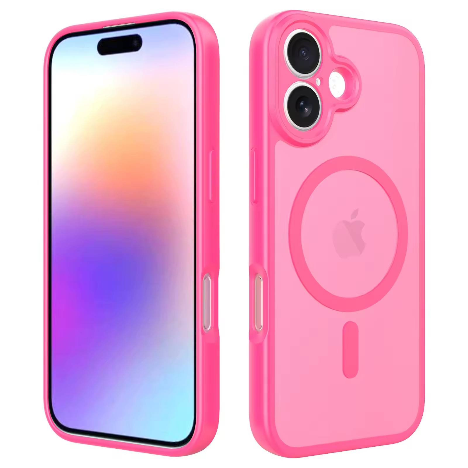 Frosted MagSafe iPhone Case Slim Shockproof Magnetic Protective Cover