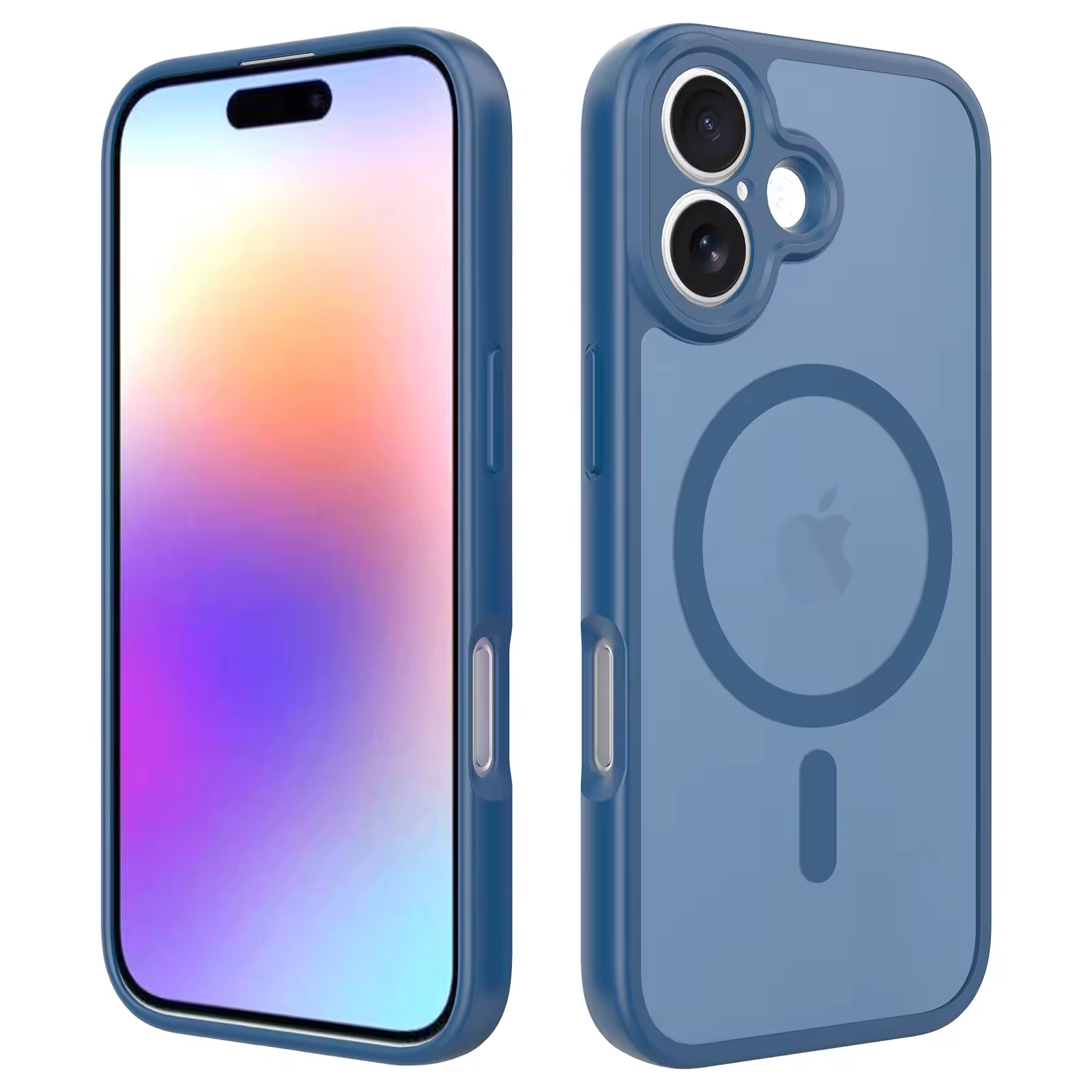Frosted MagSafe iPhone Case Slim Shockproof Magnetic Protective Cover