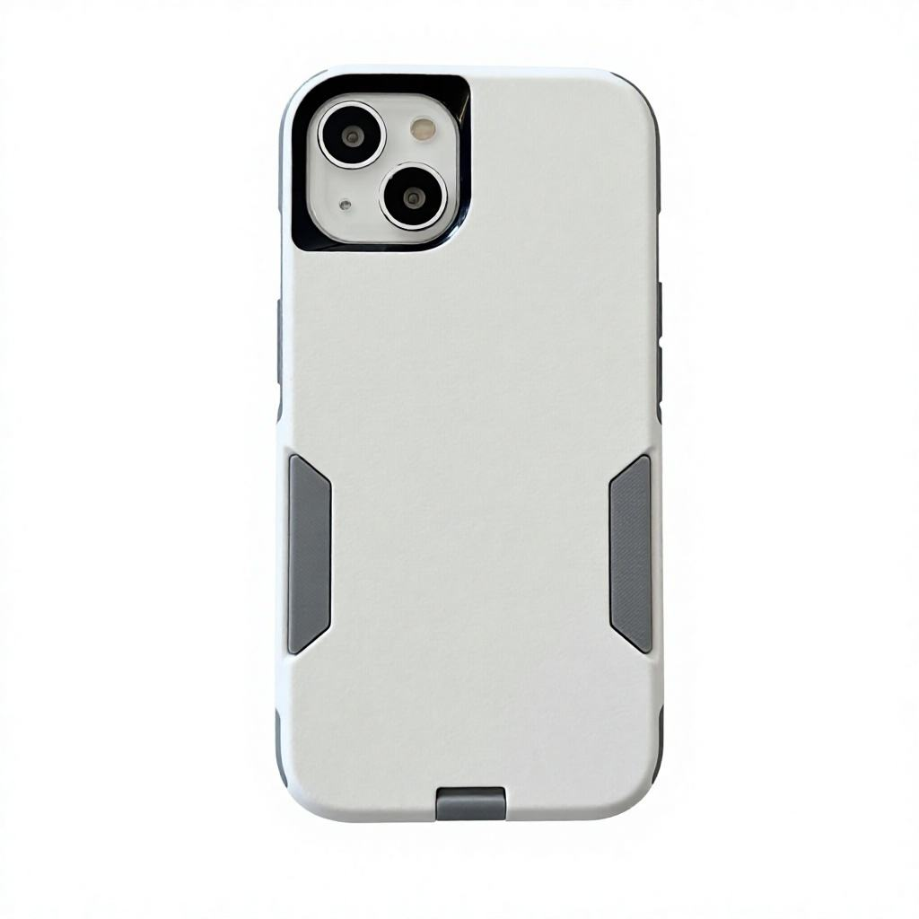 Thin Protective iPhone Case Dual-Layer 3-in-1 2 Tones Shockproof