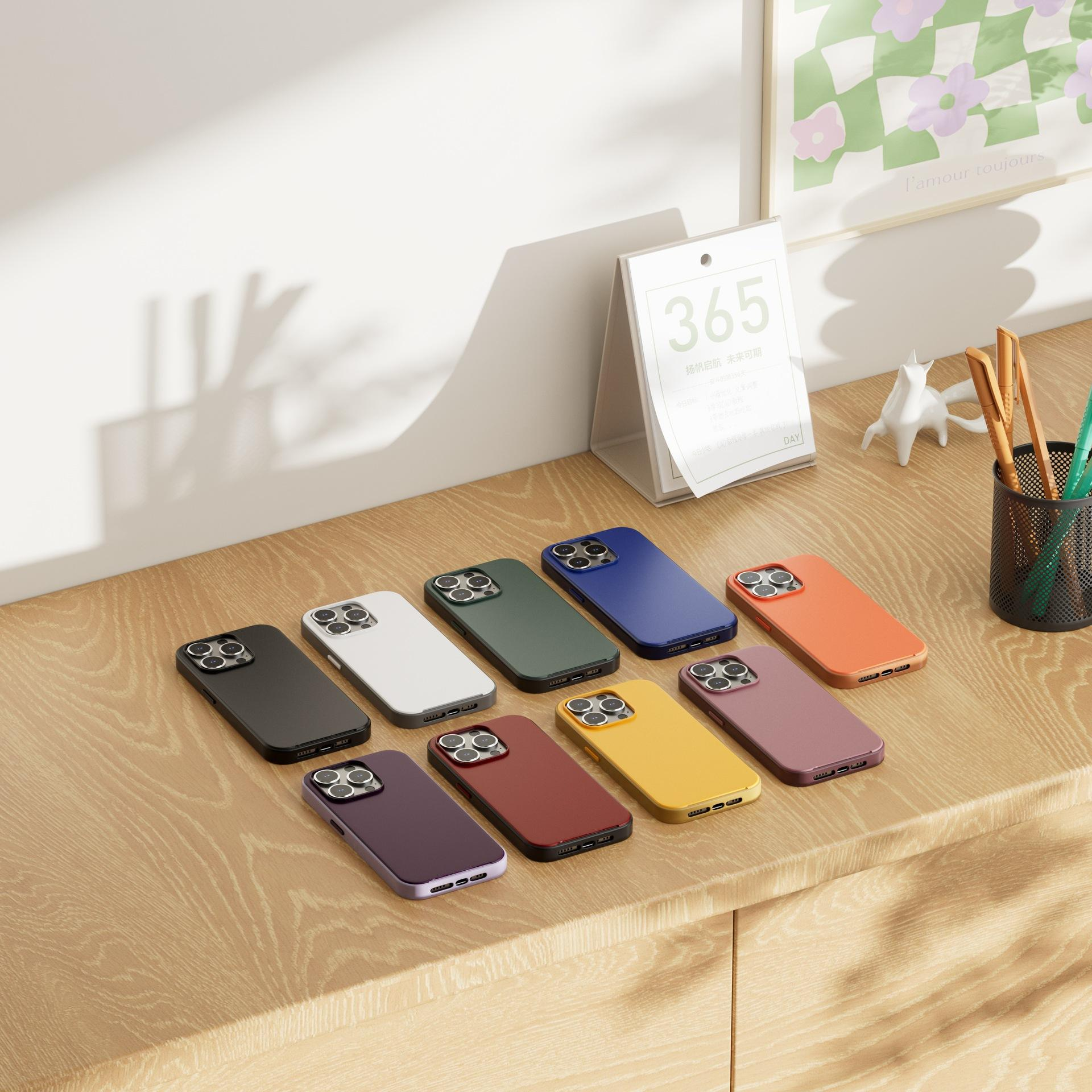 iPhone Super Slim Symmtery Matte Finish Case 2-in-1 Tones Magsafe Case